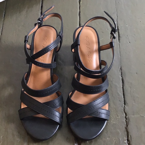 Coach Shoes - COACH Terri Starppy Block Heel